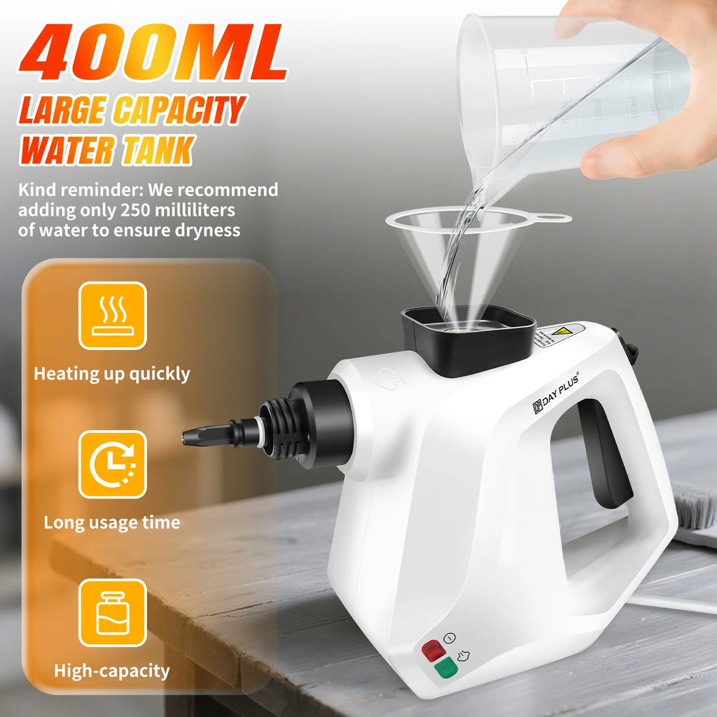 Cleanora™ Handheld Steam Cleaner
