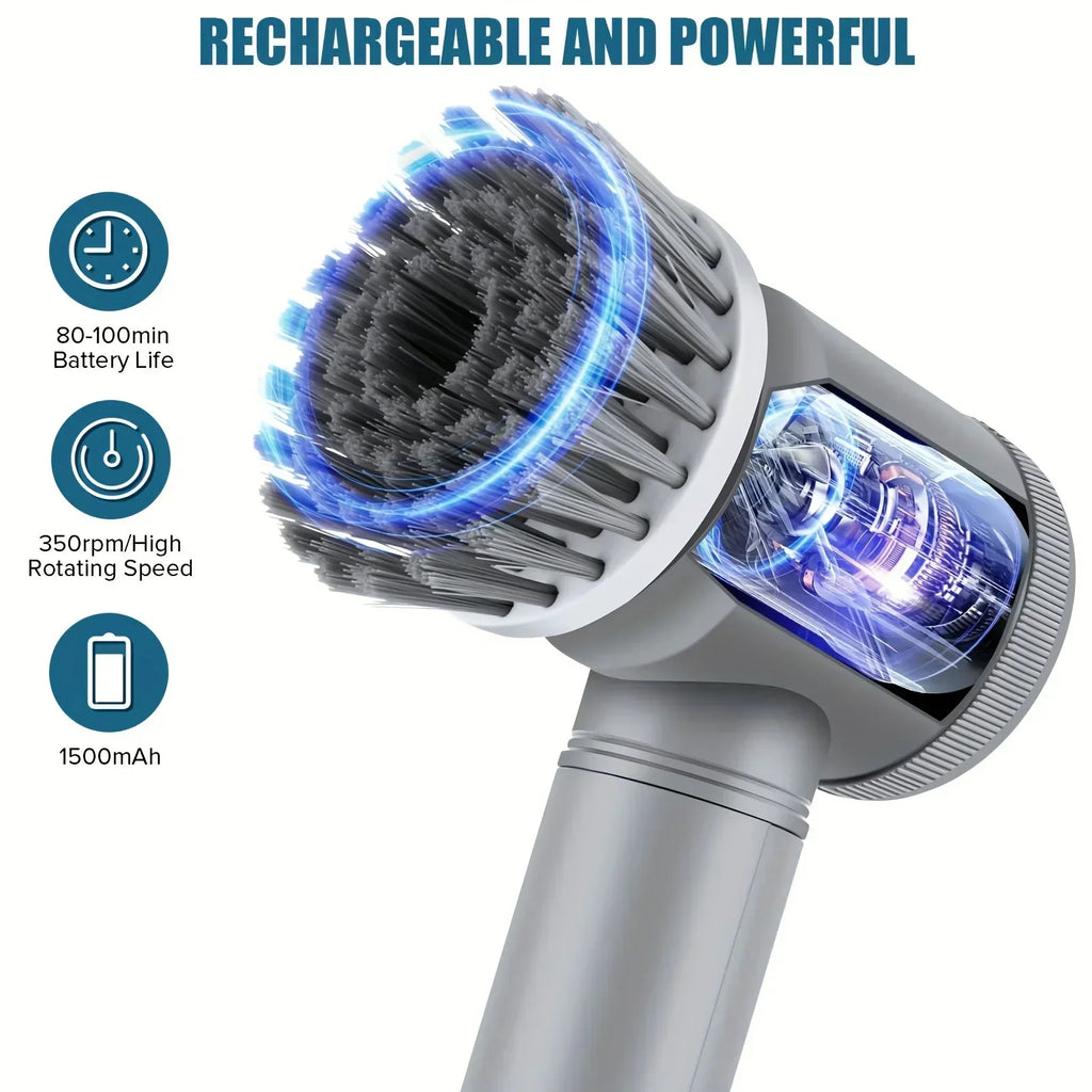 Scrubly™ Cordless Electric Spin Scrubber